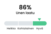 Kuva sovelluksen käyttöliittymästä, jossa näkyy aktiivisuuden seurantatoiminto.