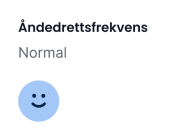 Aktivitetsgraf for Tractive-appen