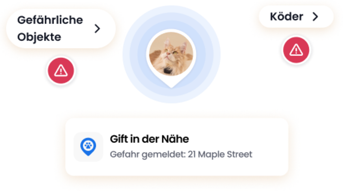 Funktion "Gefahrenmeldungen"