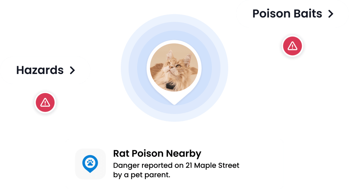 Danger reports feature